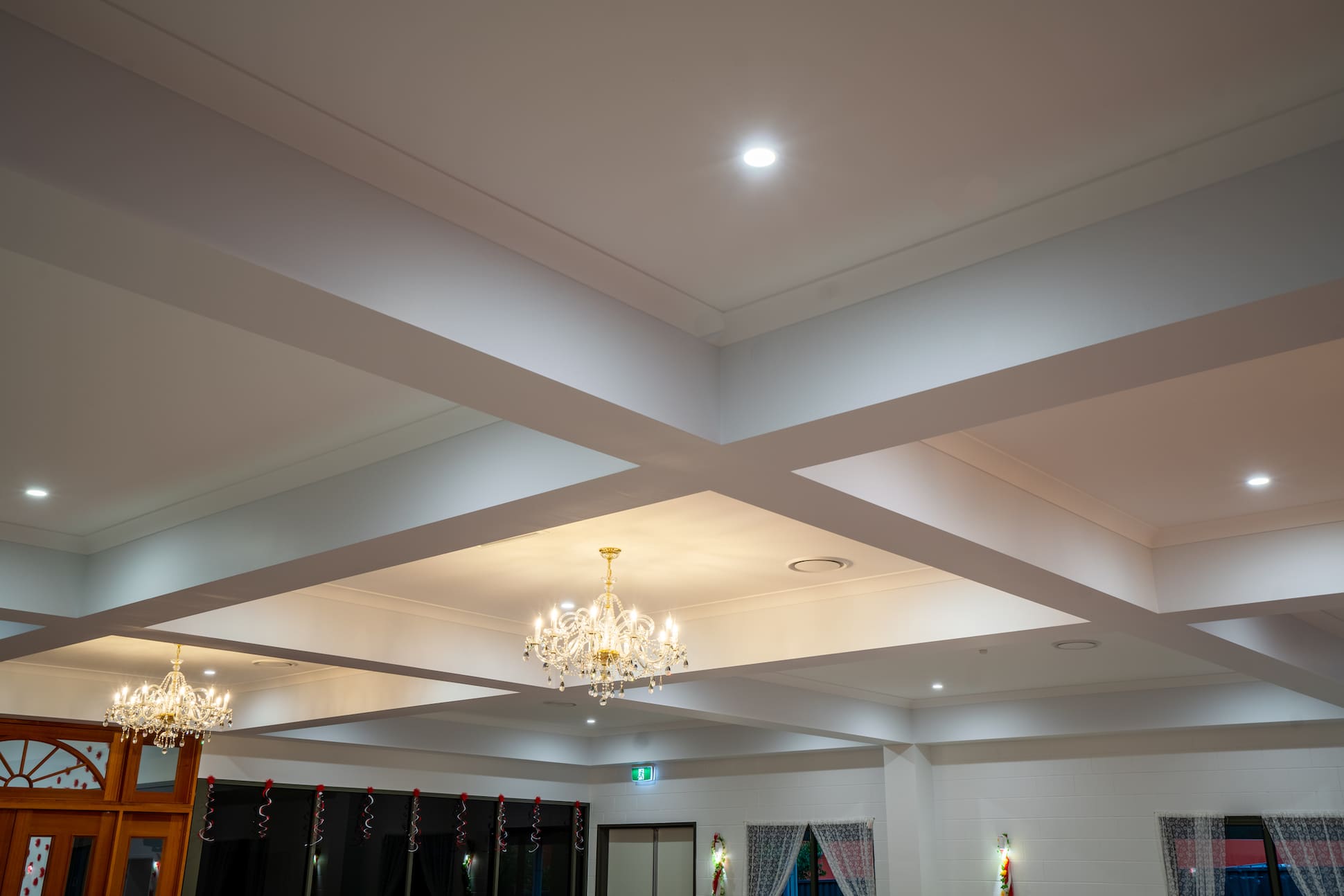 coffered ceiling highlight